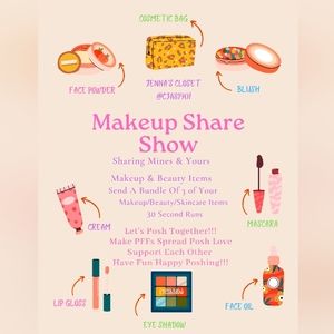 210 am Makeup and Beauty Share Show Live Show Notification Like this listing